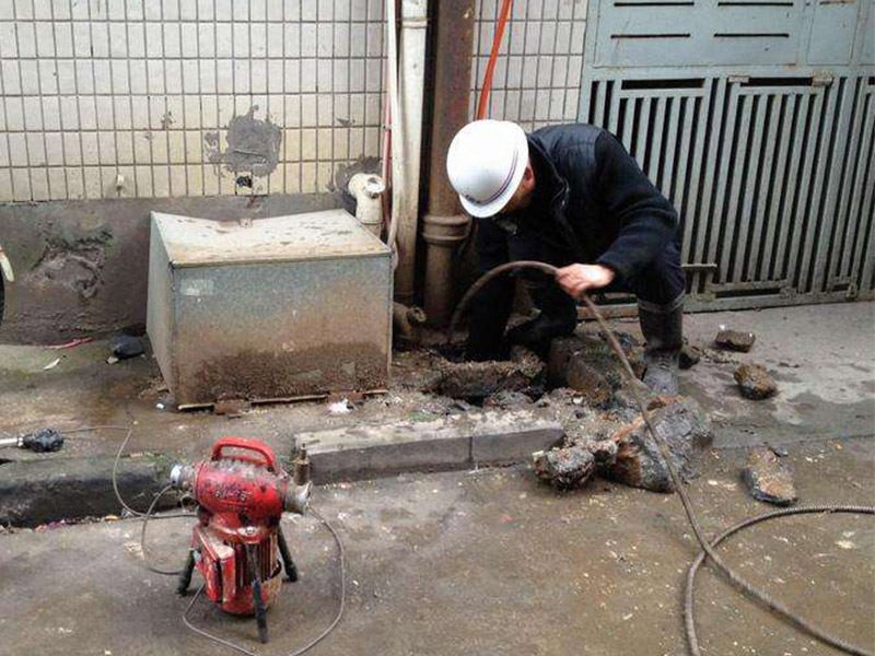 浮山疏通下水道-洗菜池疏通