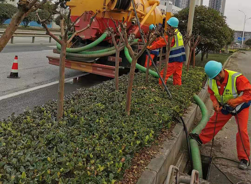 浮山市政管道清淤